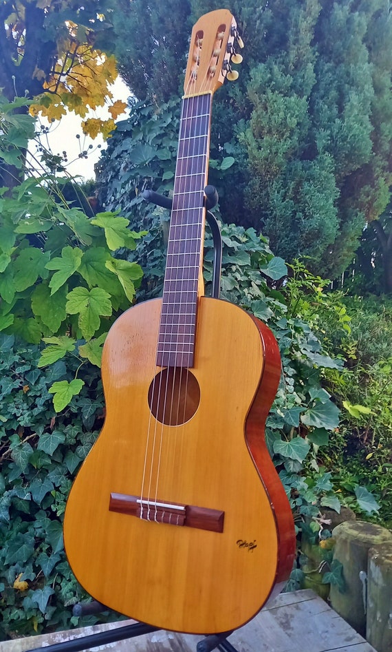 gitaar jaren HOPF 1965 oude gitaar Etsy