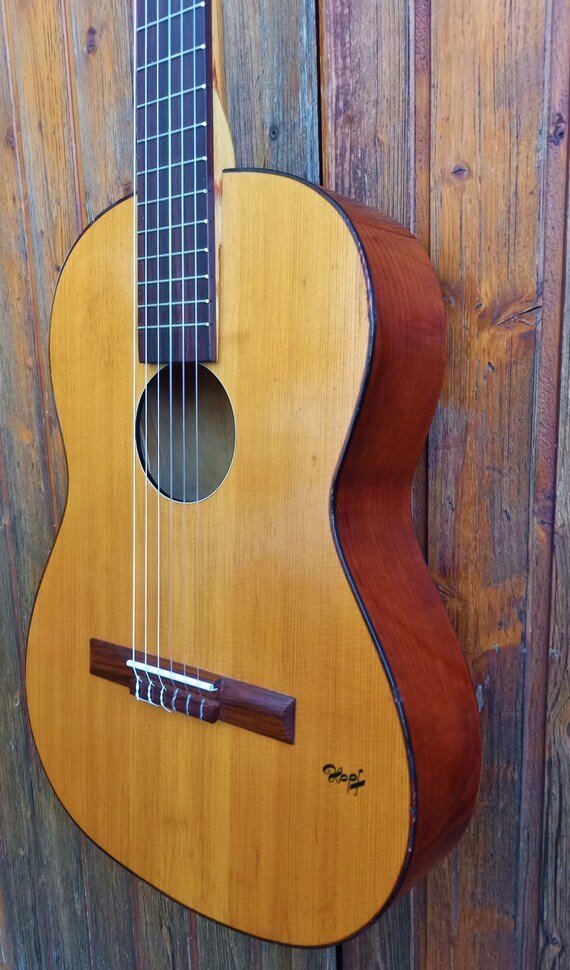 straf Product Medicinaal Buy Vintage Guitar 60s HOPF 1965 Old Guitar Classical Guitar Online in  India - Etsy