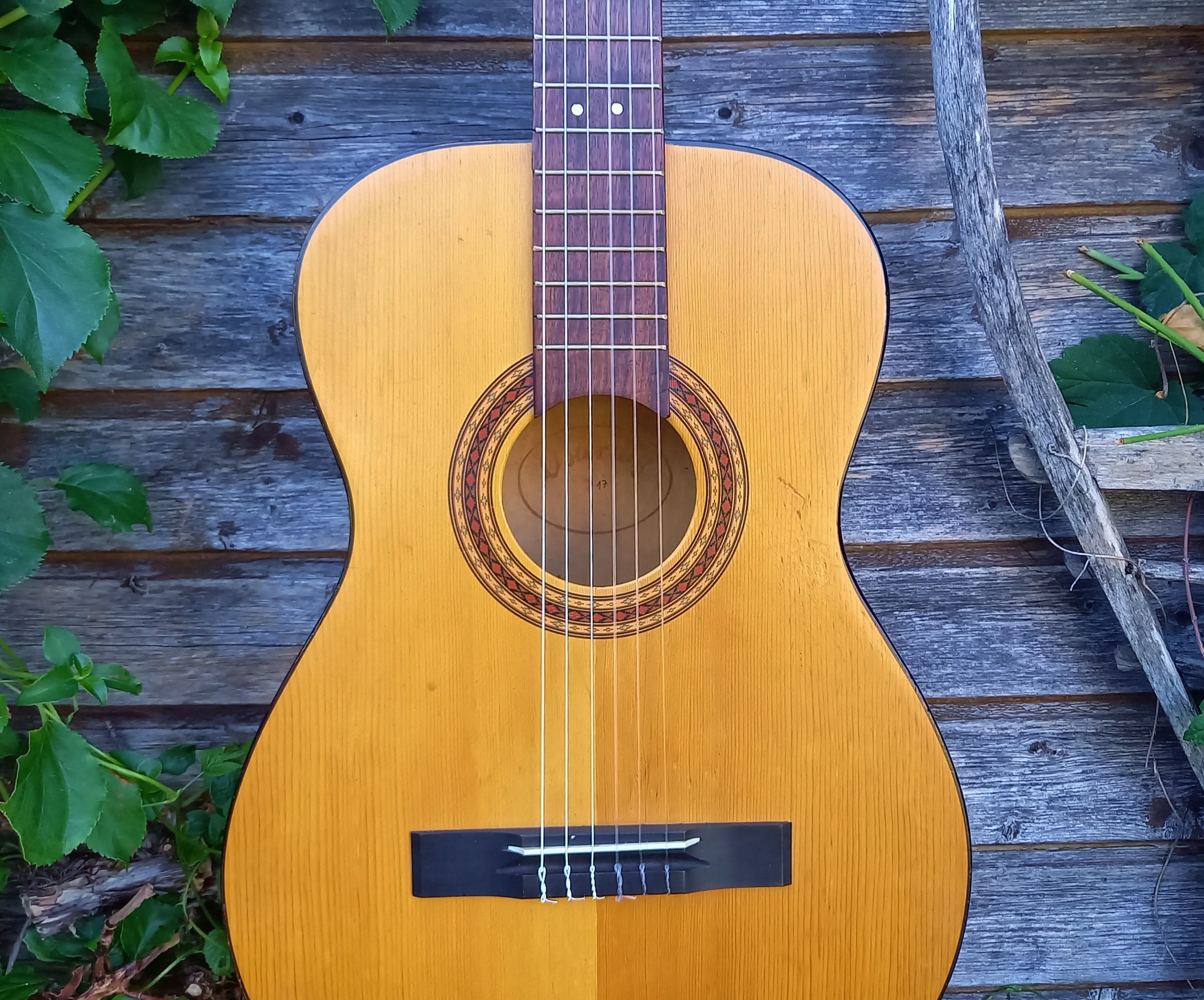 Vintage parlor sale guitar