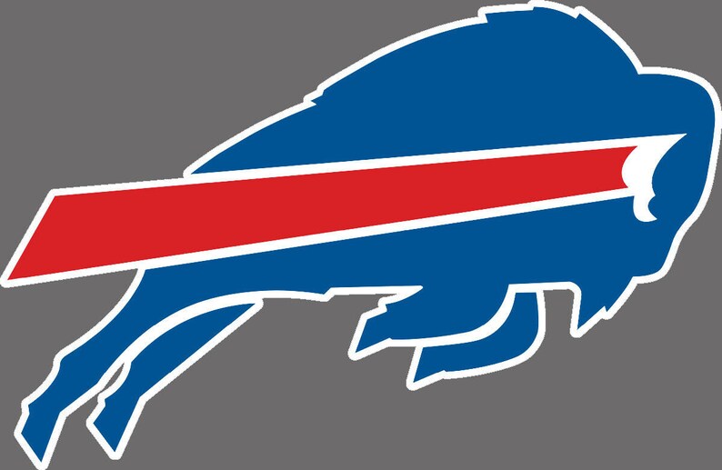 Wall Decal Buffalo Bills Logo NFL Decor Vinyl Art Mural Etsy