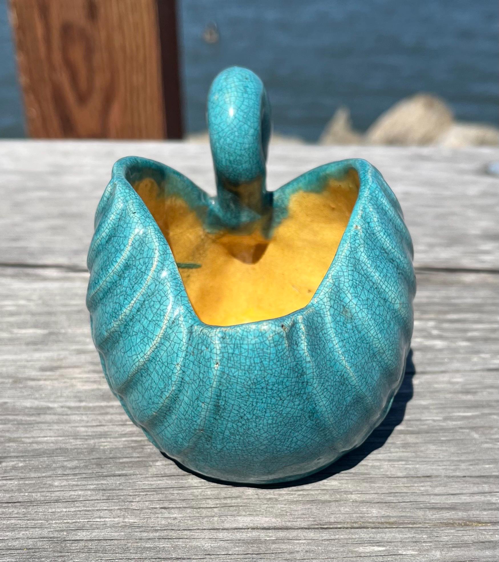Crackle Glaze Ceramic Swan - Etsy