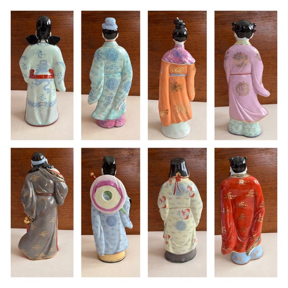 道教の八仙をモチーフにした置物 道教の八仙をモチーフにした置物 幅38cm
