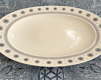 MCM Style:  Mid-Century Rosenthal Germany 1963 “EisBlume” Ice Blossom by Tapio Wirkkala Large Platter