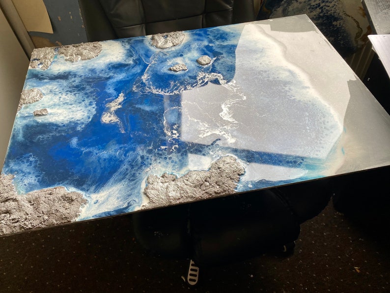 The 5 Best Silver Epoxy Resin Table Top Reviews in 2021 4