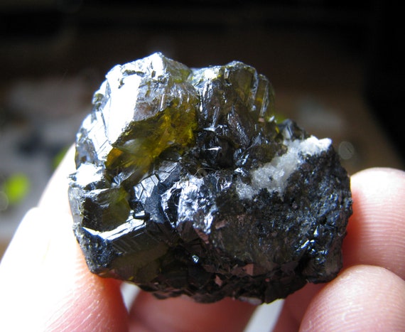 素晴らしい閃亜鉛鉱/クレオファン/、マダン、ブルガリア、鉱物、天然