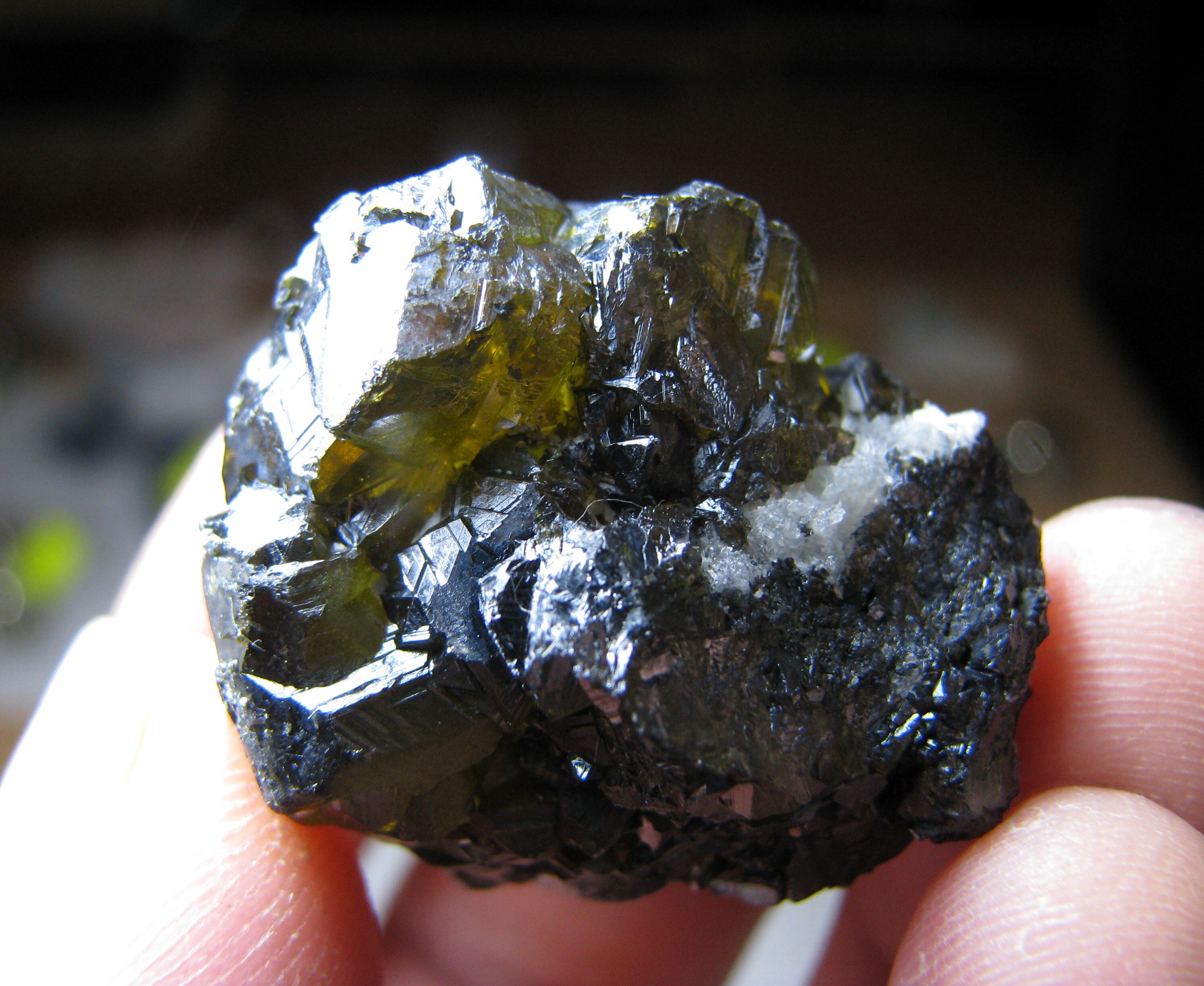 素晴らしい閃亜鉛鉱/クレオファン/、マダン、ブルガリア、鉱物、天然