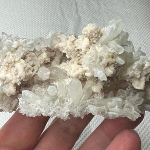 Rare rhodochrosite /light color/ with quartz from the famous 9th of September mine, Madan, Bulgaria, Natural crystal, Top condition, N8364