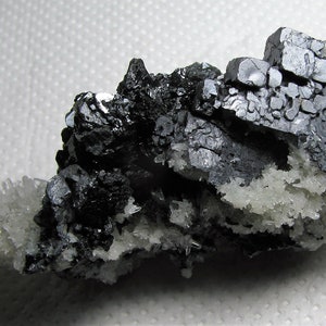 Incredible galena with sphalerite and quartz from the famous 9th of September mine, Bulgaria,Mineral, Natural crystal, Top condition, N4456