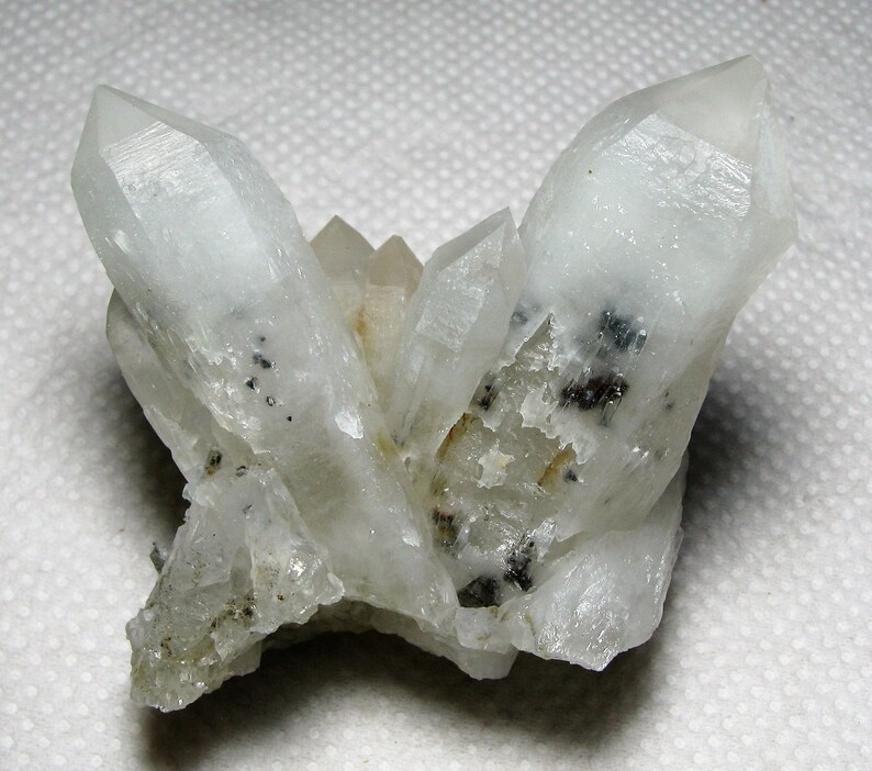 Natural crystal Incredible natural quartz from the famous 9th of September mine Bulgaria Madan N589 Mineral Top condition