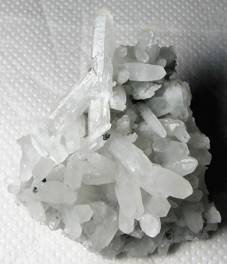 Madan,Bulgaria Top condition Great natural quartz from the famous 9th of September mine N27 Mineral Natural crystal