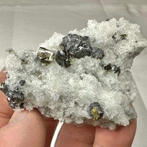 Wonderful quartz with sphalerite and pyrite from the famous 9th of September mine, Bulgaria, Natural crystal, Top condition, N9161