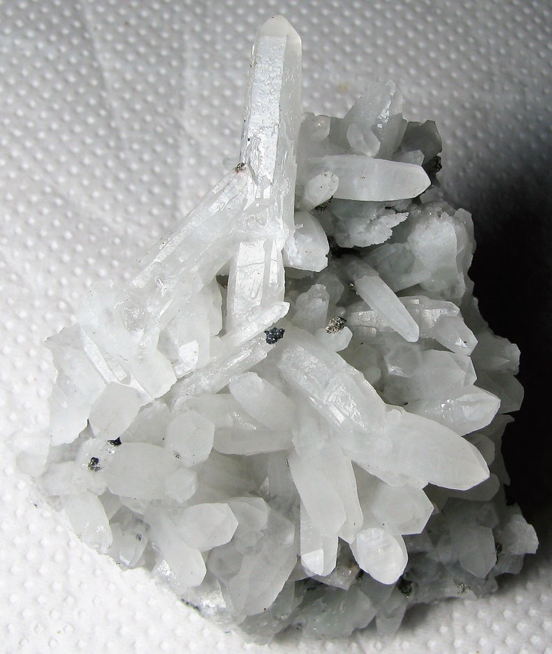 Madan,Bulgaria Top condition Great natural quartz from the famous 9th of September mine N27 Mineral Natural crystal