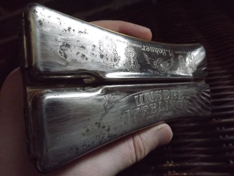 Hohner Vintage Double Sided Harmonica German Harmonica Etsy