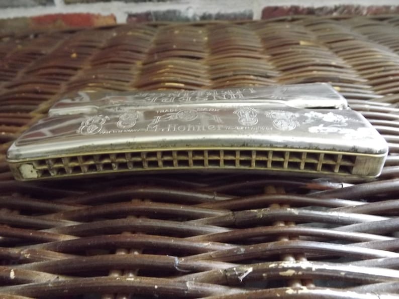 Hohner Vintage Double Sided Harmonica German Harmonica Etsy