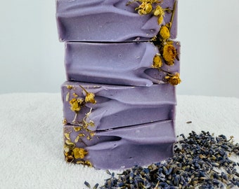 All Natural Lavender Chamomile & Coconut Milk Soap