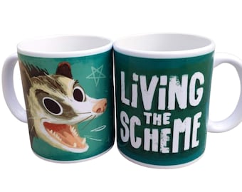 Possum Coffee Mug - Living the Scheme 11oz