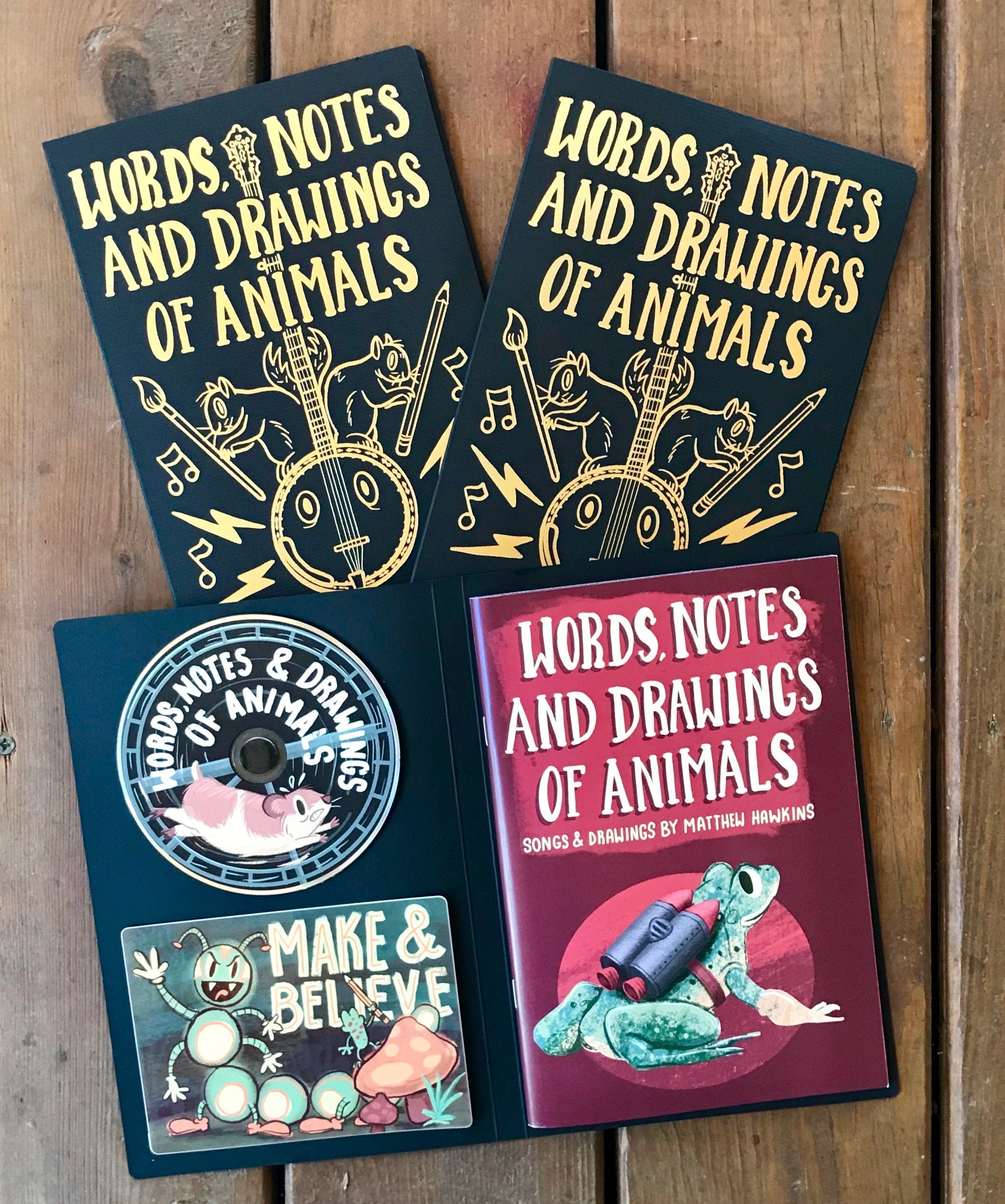 Words Notes and Drawings of Animals Book/music CD - Etsy Finland Words Notes and Drawings of Animals Book/music CD - Etsy Finland