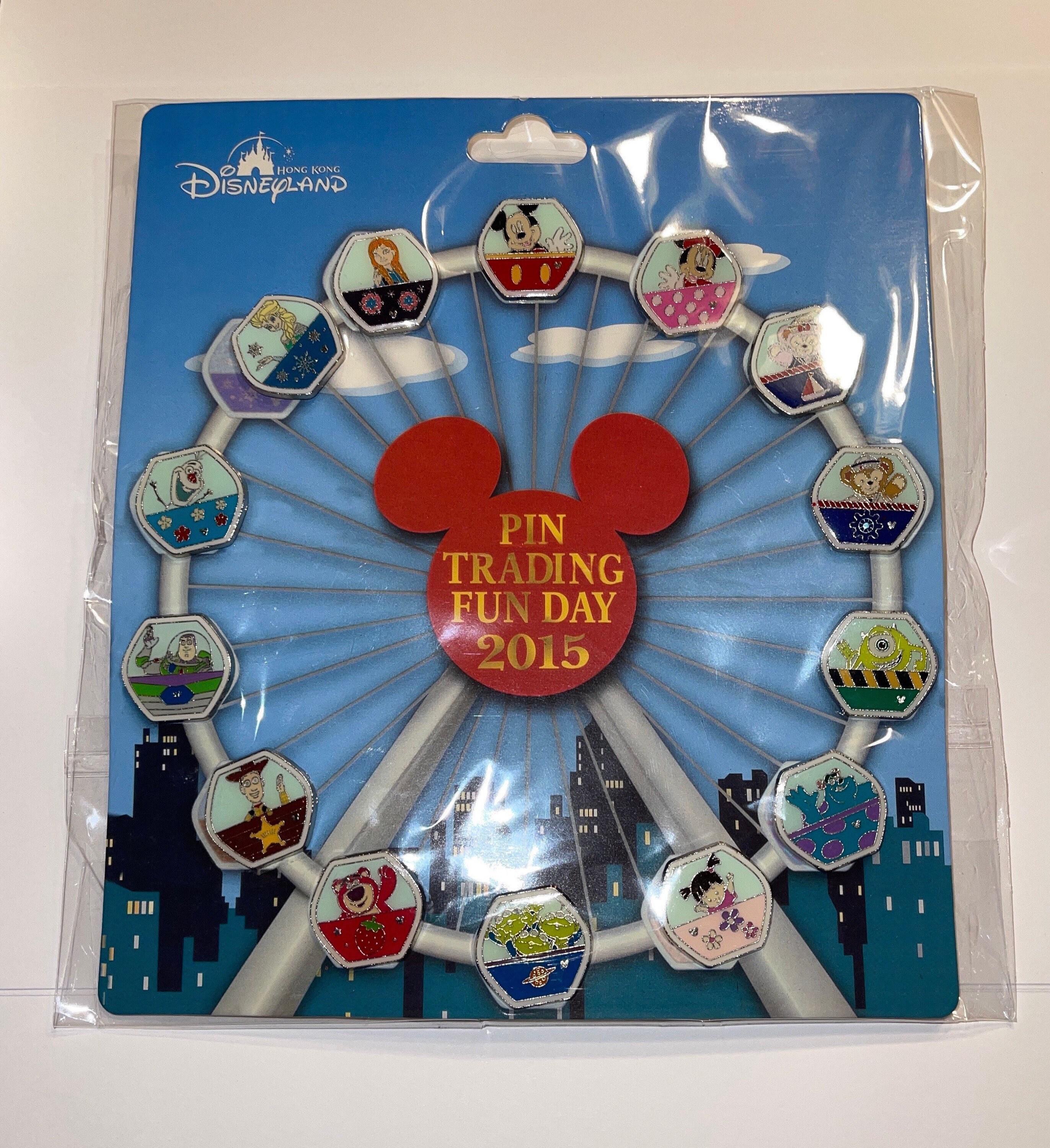 Disney Pin Trading Fun Day 2015 Ferris Wheel Booster Pack - NEW