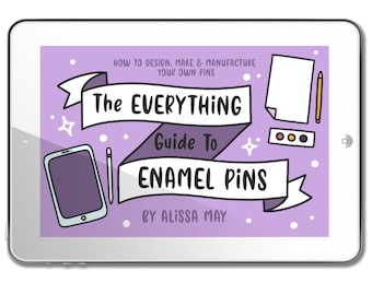 How to Make Enamel Pins | Digital Ebook | PDF | How To | Lapel Pins | Small Business | Digital Download | INSTANT DOWNLOAD