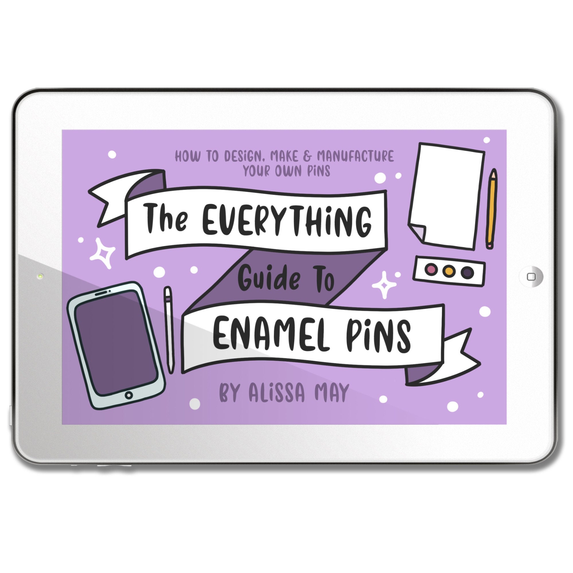 Design enamel pin backing cards for you by Alissamay
