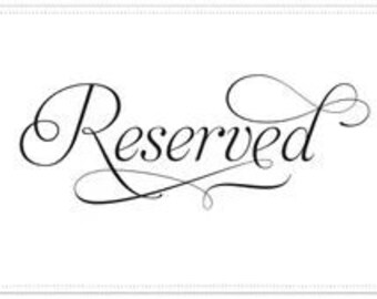 23rd May Reserved for M