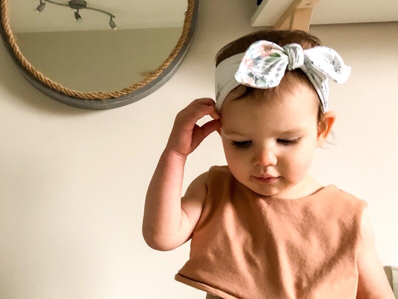 Baby Sewing Pattern Knotted Headband PDF Instant Download Etsy