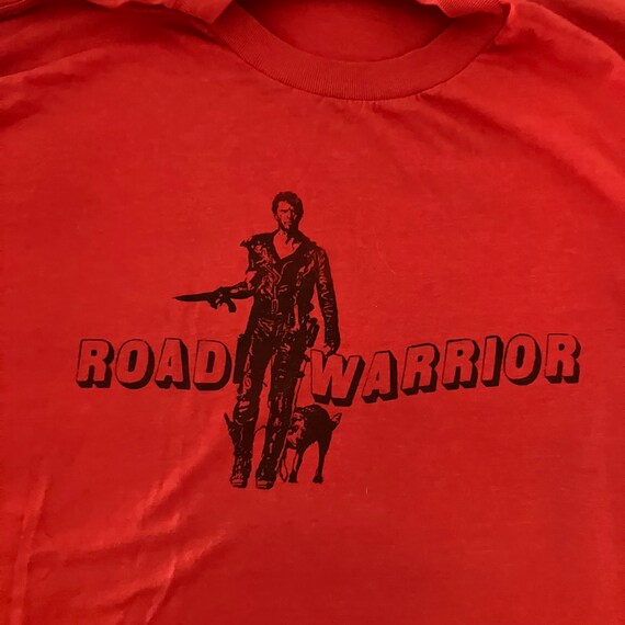 Rare ROAD WARRIOR Movie Tee, Red, xl SS - image 3