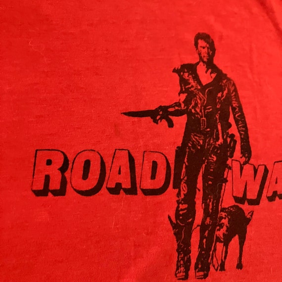 Rare ROAD WARRIOR Movie Tee, Red, xl SS - image 2