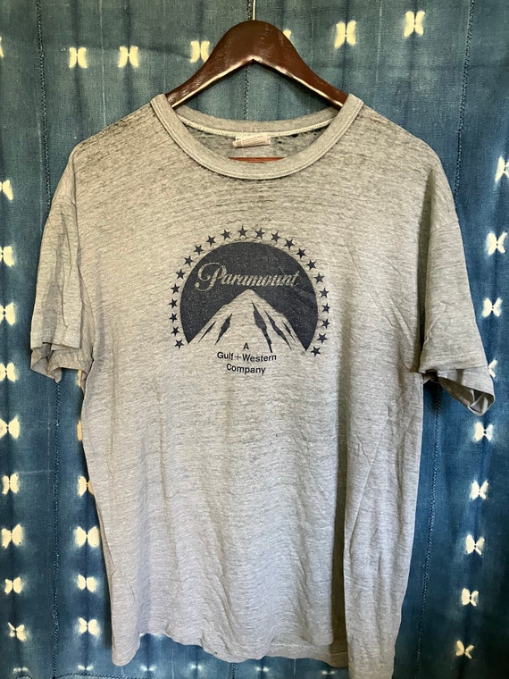 Vintage PARAMOUNT PICTURES T Shirt, Grey, XL