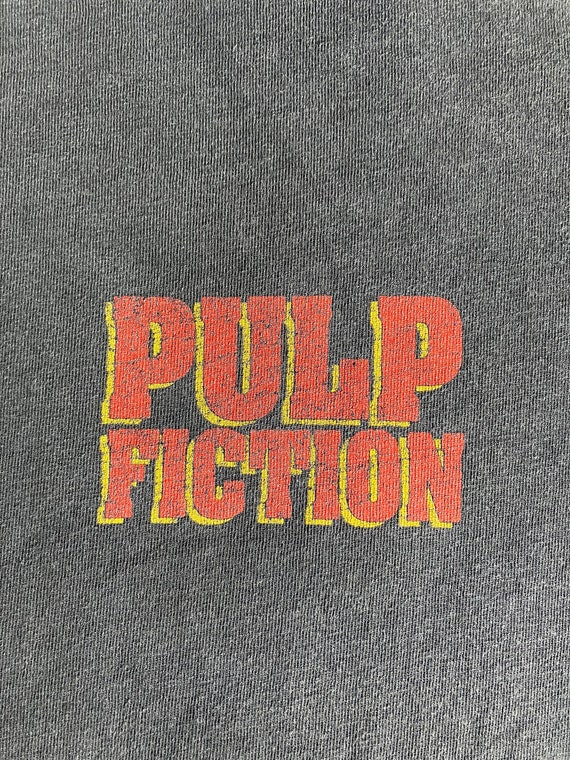 Vintage PULP FICTION Movie T Shirt, Black, XL - image 2