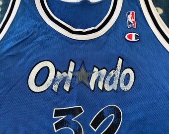 Vintage ORLANDO MAGIC Shaquille O'Neal Jersey, Small