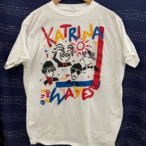 Original Katrina & The Waves tee, White, SS One Size