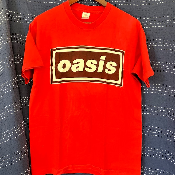 oasis オアシス ツアーTシャツ レッド M - メルカリ