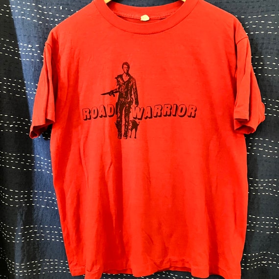 Rare ROAD WARRIOR Movie Tee, Red, xl SS - image 1