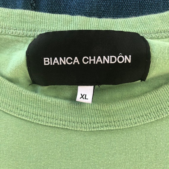 Vintage BIANCA CHANDON Light Green Designer Skateboard T Shirt Xlarge Etsy