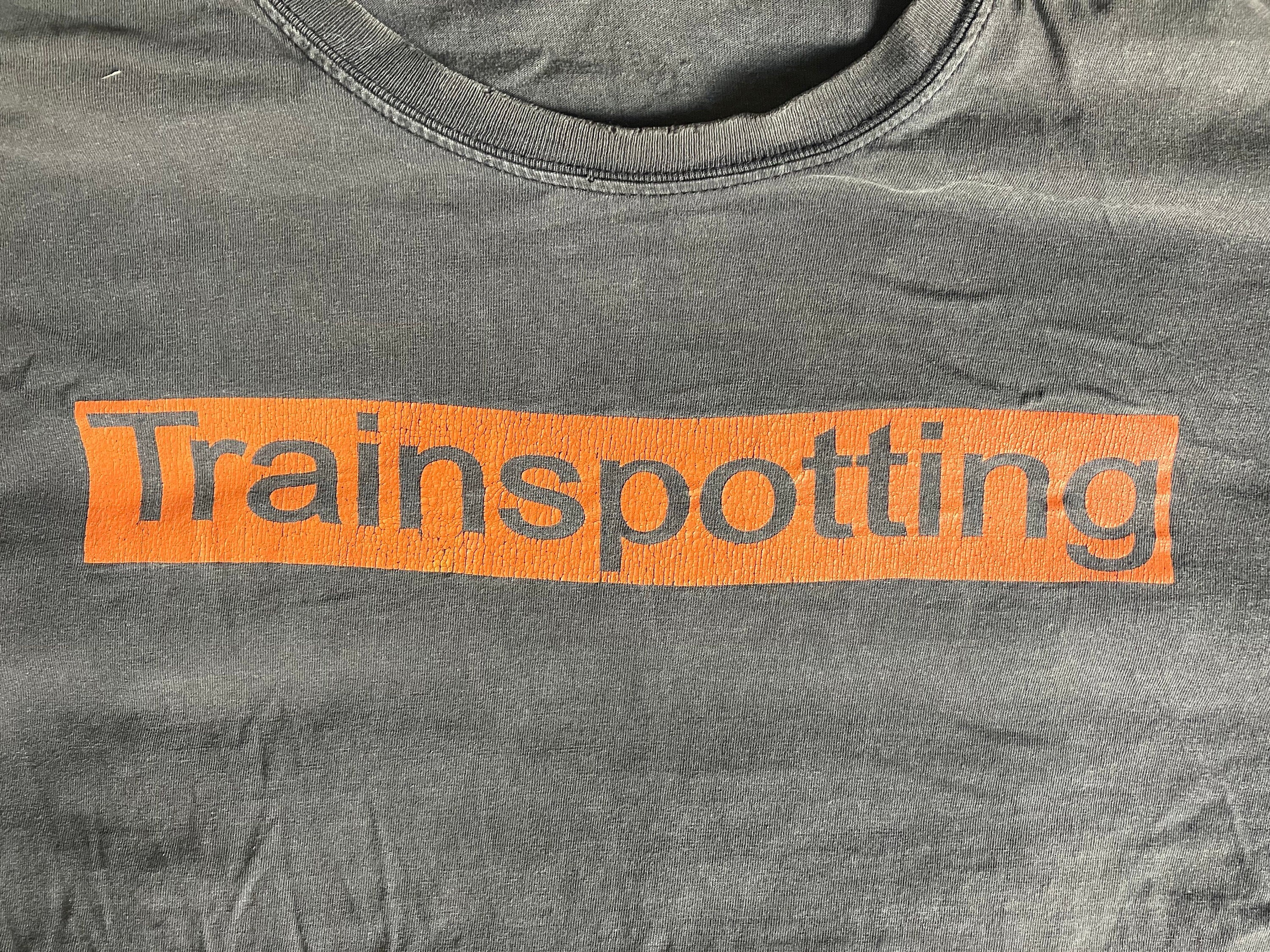 Vintage TRAINSPOTTING Movie T Shirt, Black, XL - Etsy Vintage TRAINSPOTTING Movie T Shirt, Black, XL - Etsy