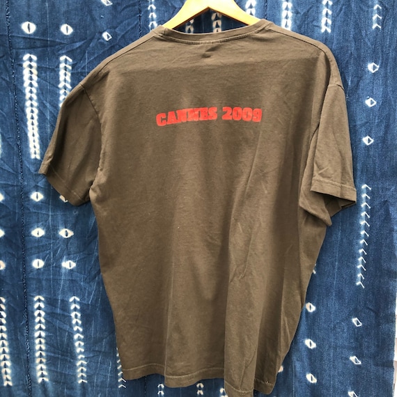 イングロリアス・バスターズ タランティーノ映画Tシャツ、L、オリーブ 