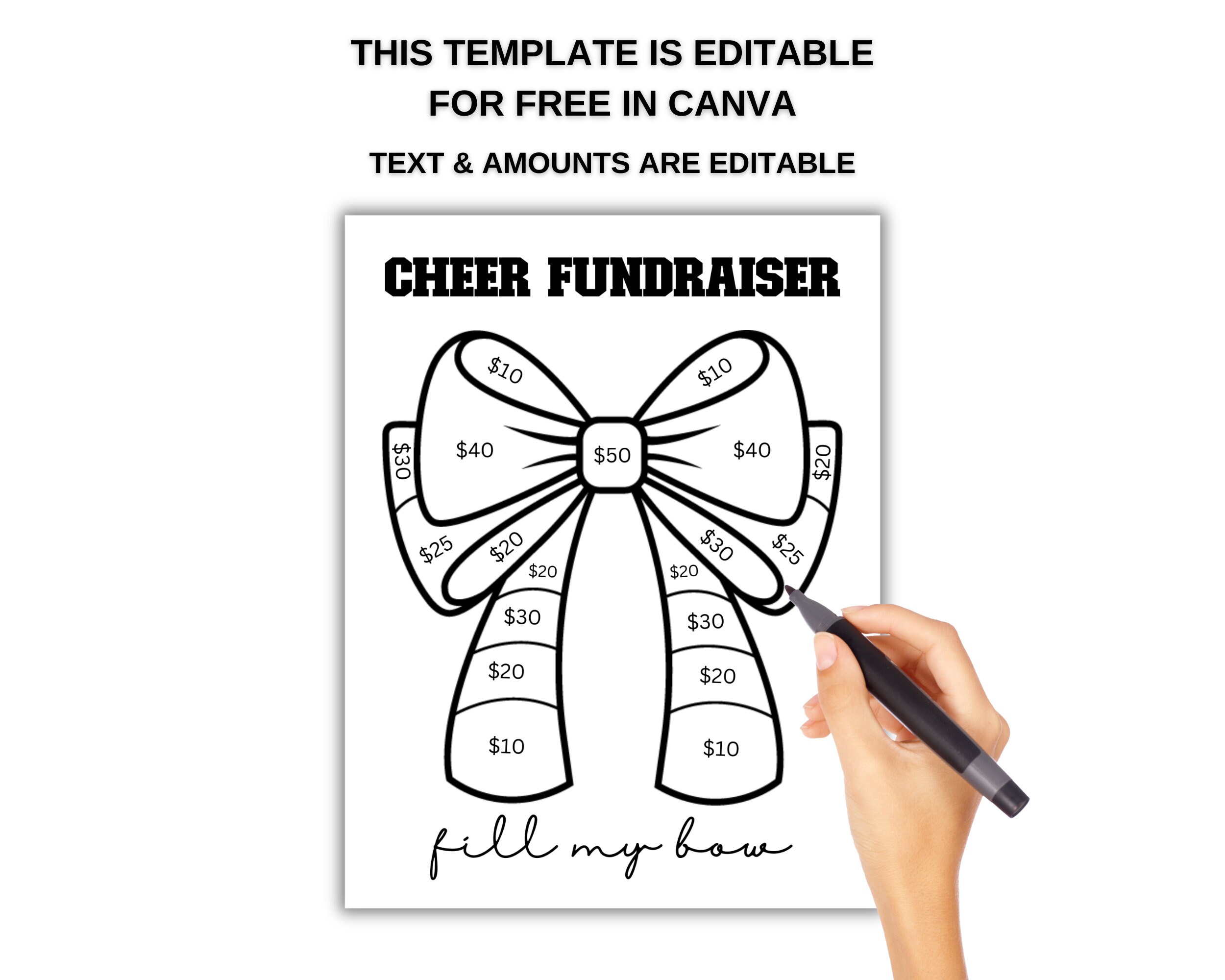 Cheer Bow Fundraiser - x7rj97z