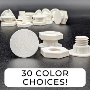 Bogg Bag Charm Bolt, Bogg Bag Backing, Blank Add On, Screw On Bolt, DIY Bogg Bag, Custom Bogg Bag - Choose your own color!