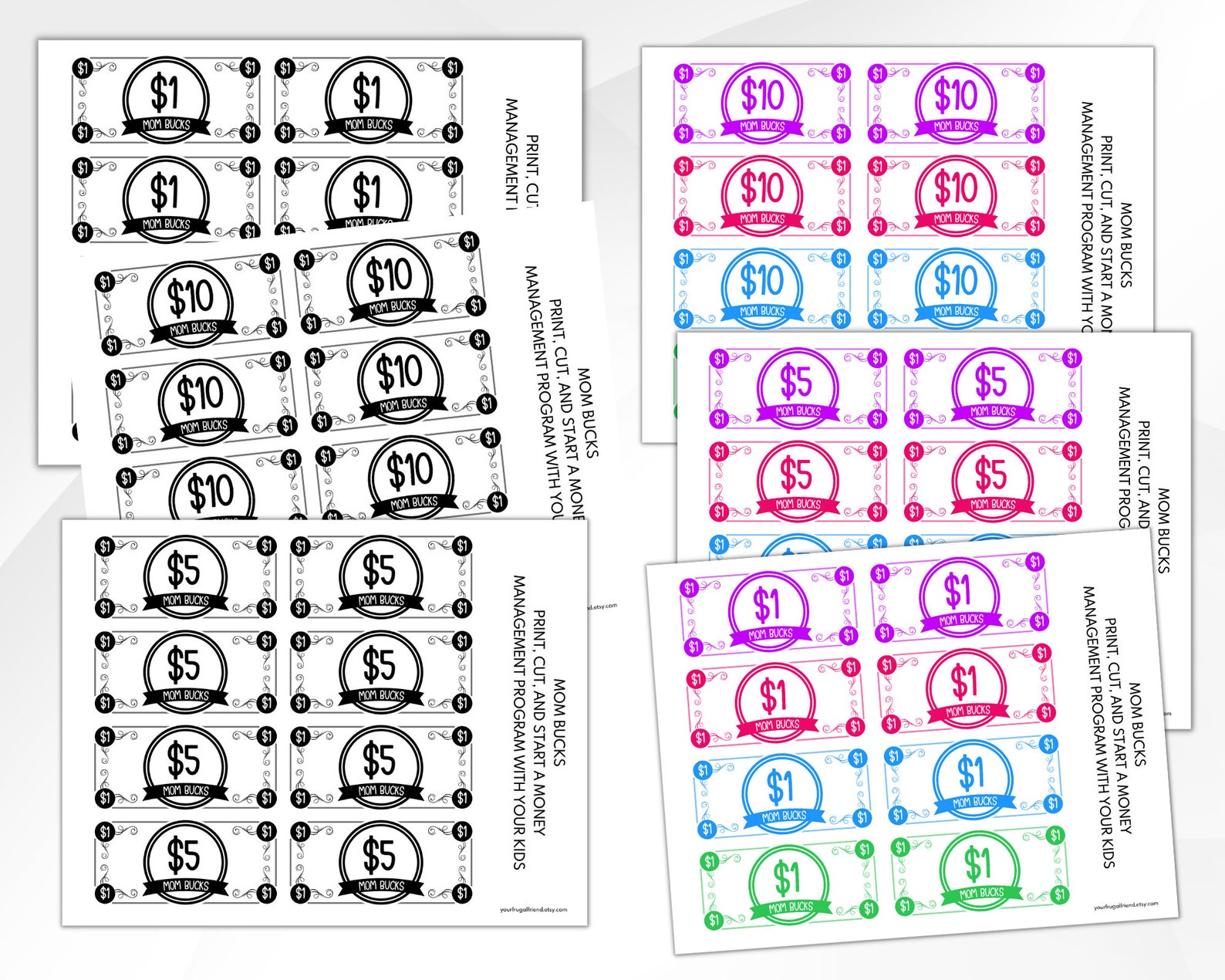 Mom Bucks Printable Behavior Bucks Chore Bucks Reward Etsy Canada mom-bucks-printable-behavior-bucks-chore-bucks-reward-etsy-canada
