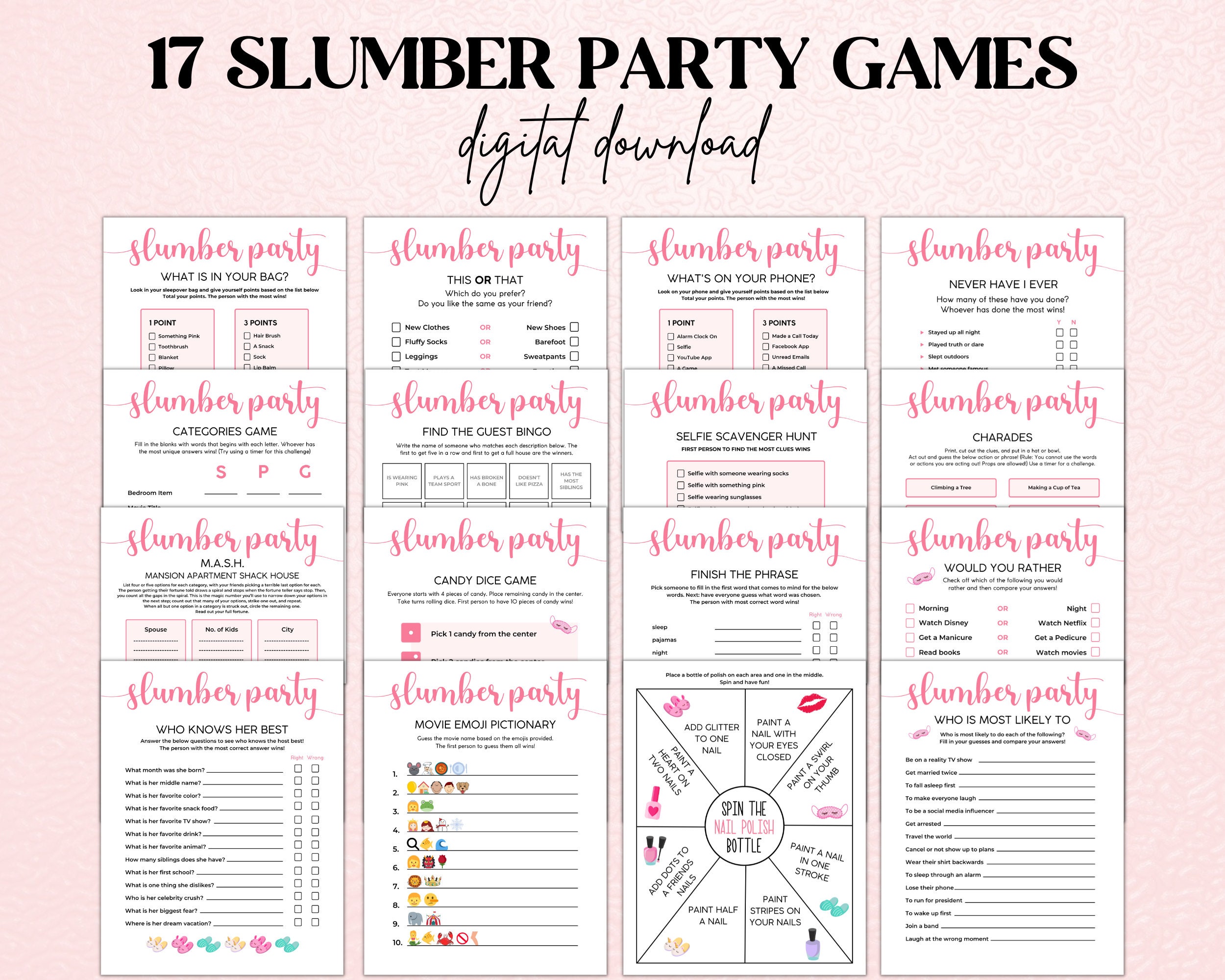 pajama party dress up games PRINCESSES PJ FUN PARTY online game