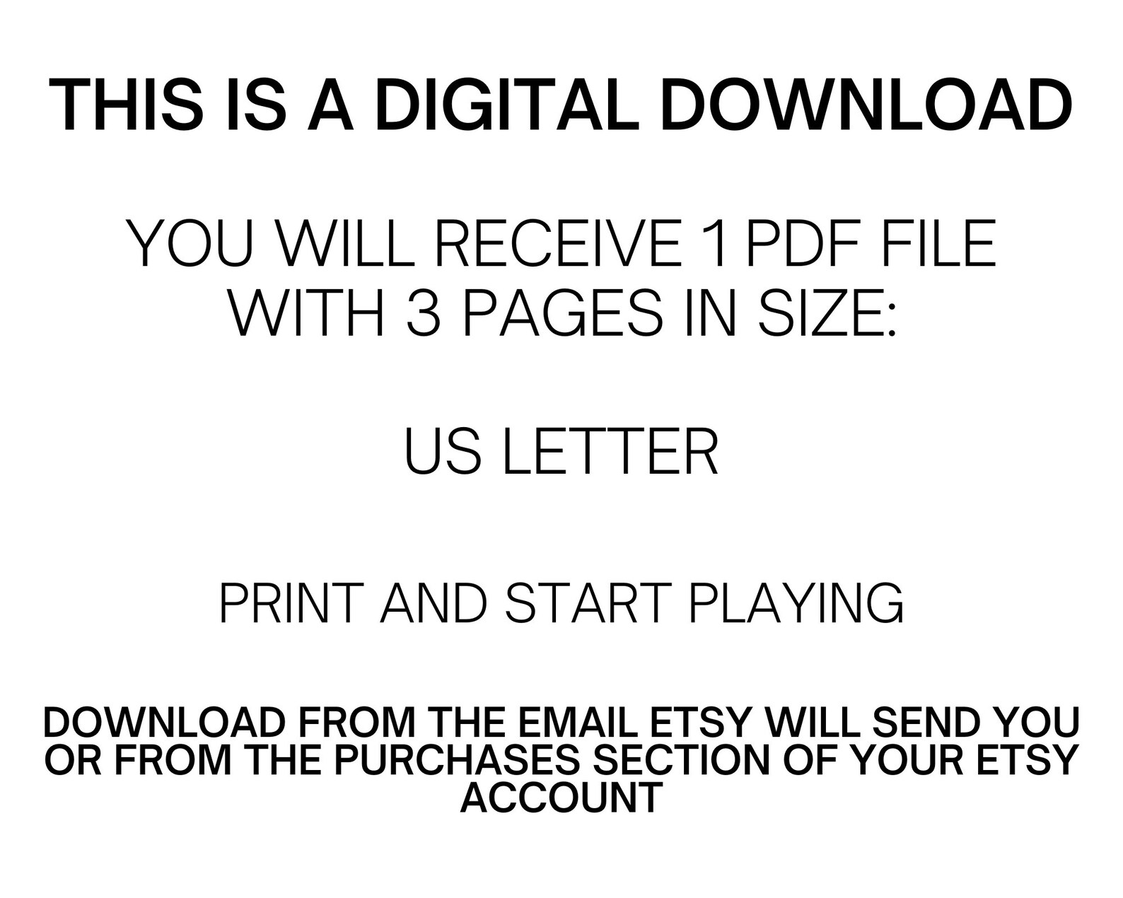 Printable Fortune Teller, Party Games for Kids, Birthday Party Game