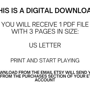 Printable Fortune Teller, Party Games for Kids, Birthday Party Game ...