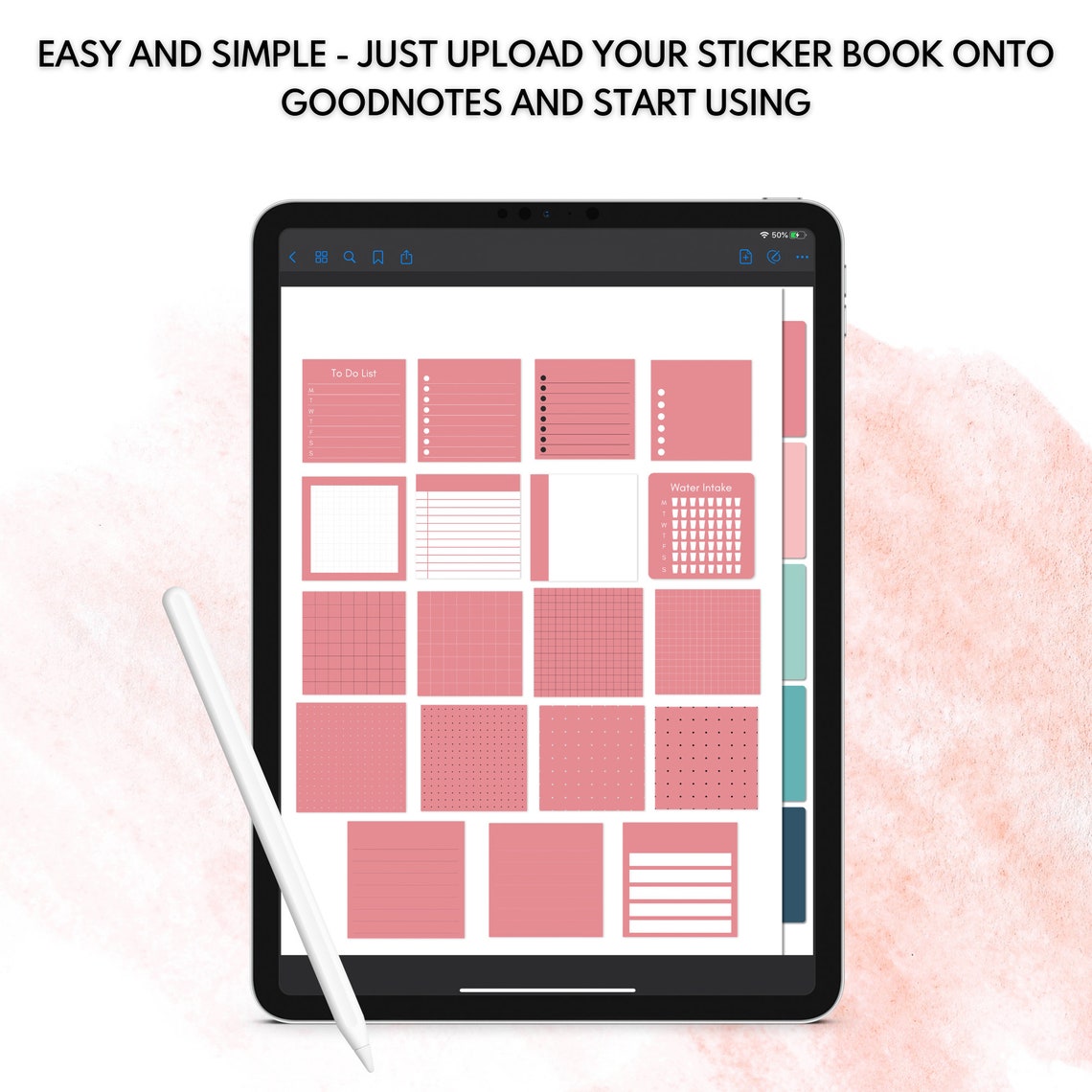 Goodnotes Sticky Notes Goodnotes Post It Notes Digital Etsy
