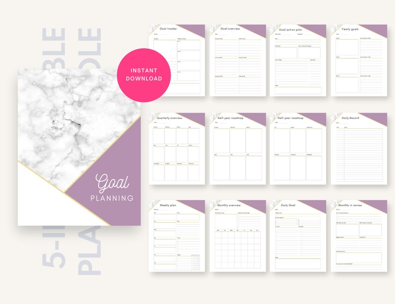 Home Management Binder Ultimate Life Planner Life Binder Etsy