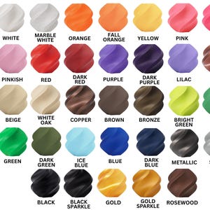 K&ouml;nnte beinhalten: Eine Farbkarte mit einer Vielzahl von Farbt&ouml;nen f&uuml;r ein Produkt. Die Karte zeigt 36 verschiedene Farben, darunter Wei&szlig;, Orange, Gelb, Rosa, Rot, Lila, Gr&uuml;n, Blau, Schwarz und Metallic-T&ouml;ne. Der Text "CHOOSE YOUR COLOR" befindet sich links.