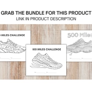 500 Miles Walking/running Challenge Tracker, Printable, Workout Tracker ...