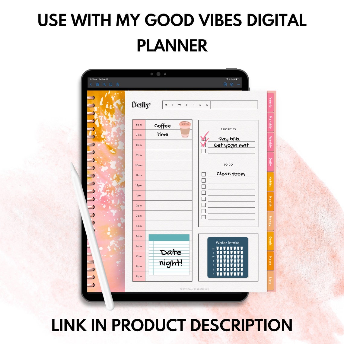 Goodnotes Sticky Notes Goodnotes Post It Notes Digital Etsy