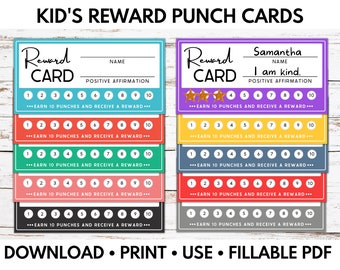 Saying No to Things Punch Card COCKTAIL Pack of 5 Motivational Loyalty  Reward Card Self Care Stationery Proceeds Donated to Charity 