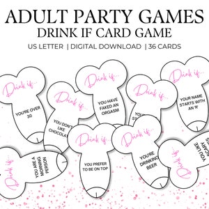 Jeu à boire entre EVJF, Jeu de la Saint-Valentin, Jeu d'alcools sales si, Jeux nocturnes entre filles, Enterrement de vie de jeune fille, Fête de mariage, Jeu d'alcool, À boire si